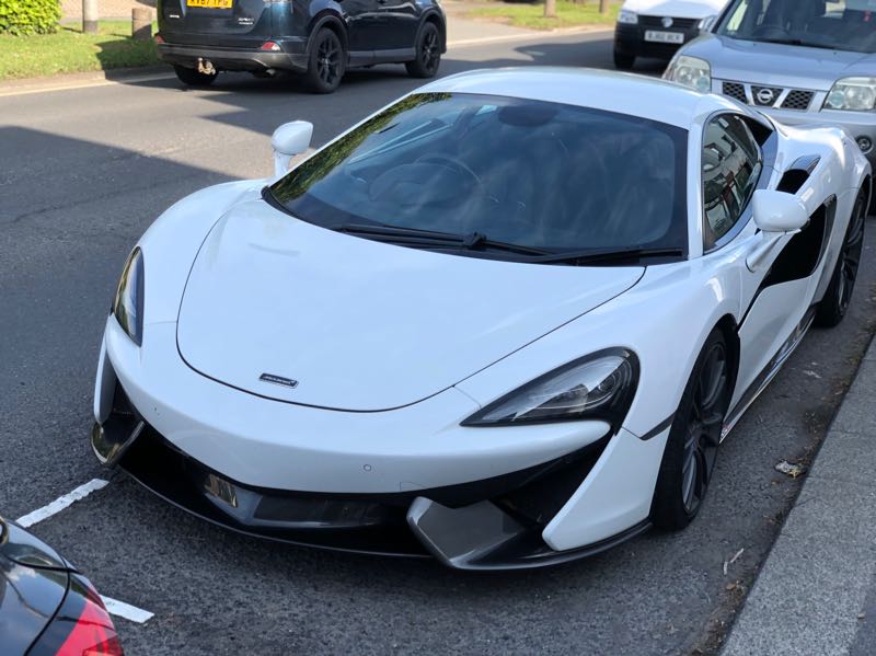 McLaren 540C spotted in Barnstaple