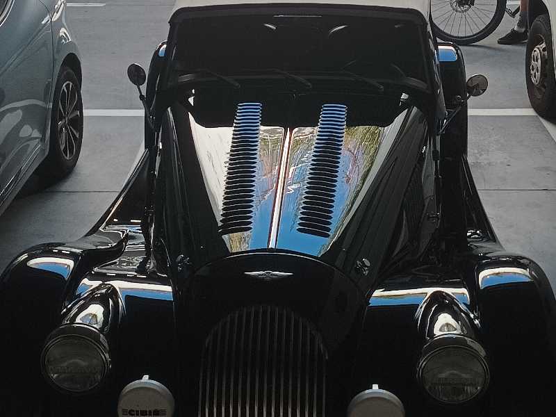 Morgan Plus 4 spotted in Savona
