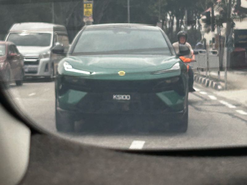 Lotus Eletre spotted in George Town
