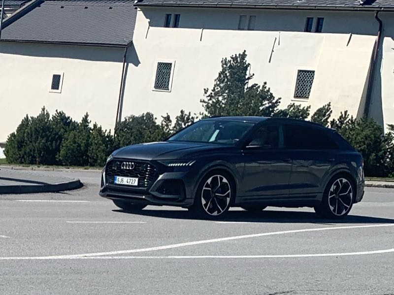Audi RS Q8 spotted in Žďár nad Sázavou