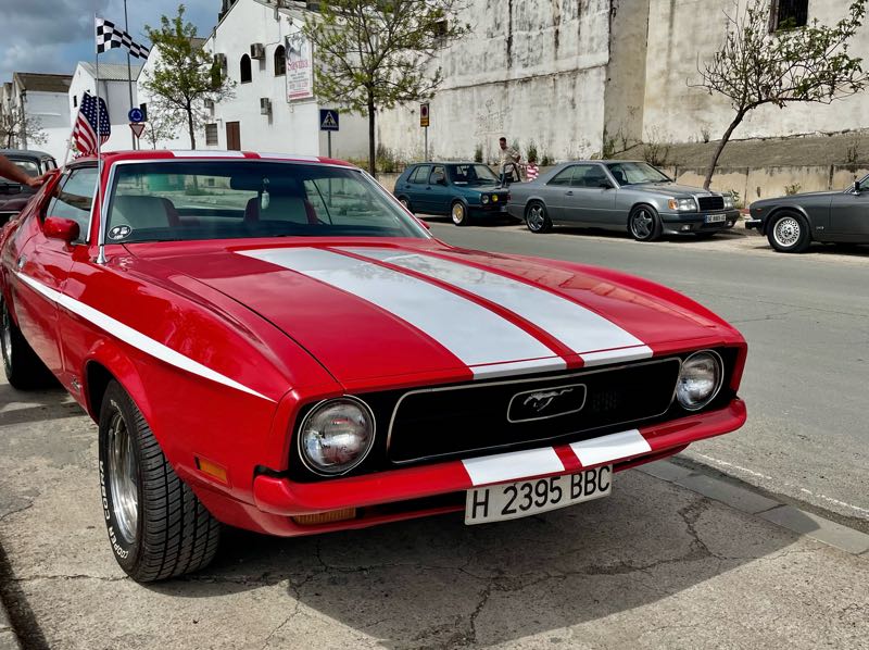 Ford Mustang spotted in Utrera