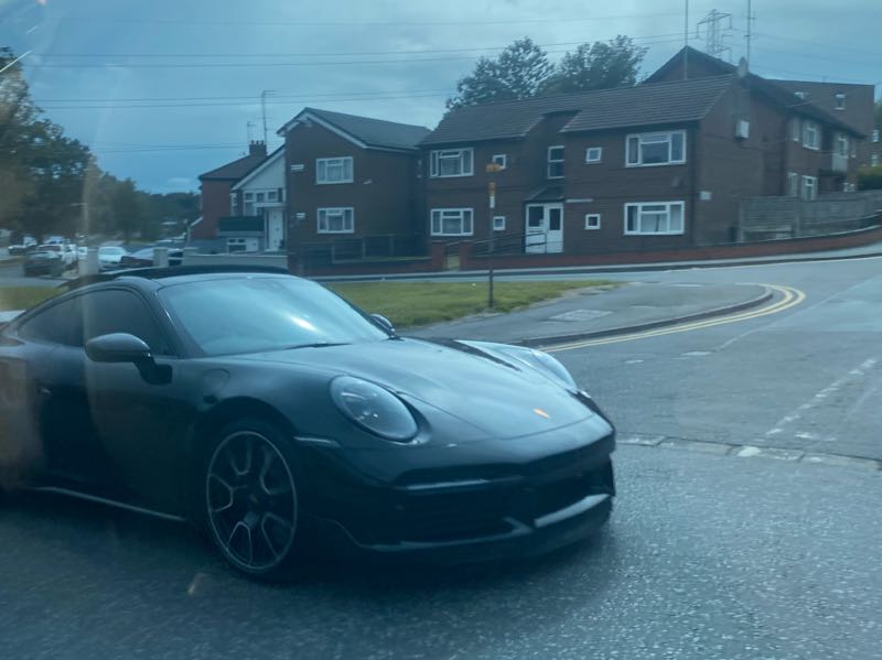 Porsche 911 (2022) spotted in Brough, United Kingdom