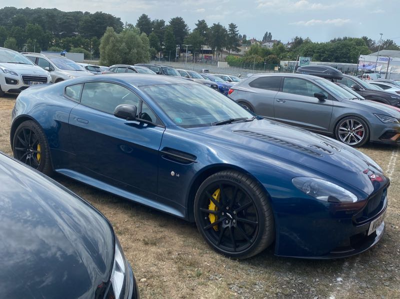 Aston Martin Vantage (2010) spotted in Le Mans, France
