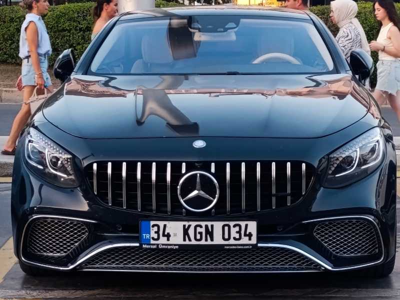Mercedes-Benz S63 AMG spotted in Didim