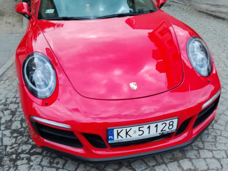 Porsche 911 spotted in Płock
