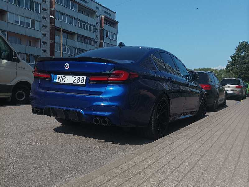 BMW M5 spotted in Liepāja