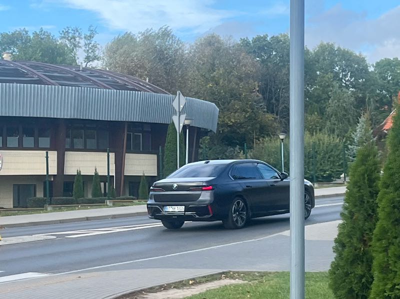 BMW 7 Series spotted in Grudziądz