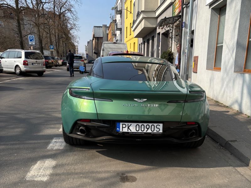 Aston Martin DB11 spotted in Ostrów Wielkopolski