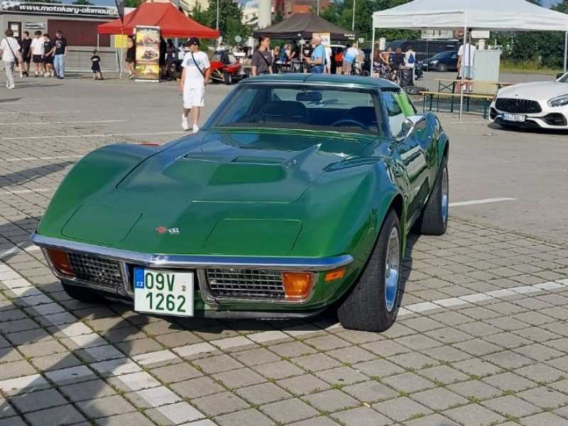 Chevrolet Corvette spotted in Olomouc