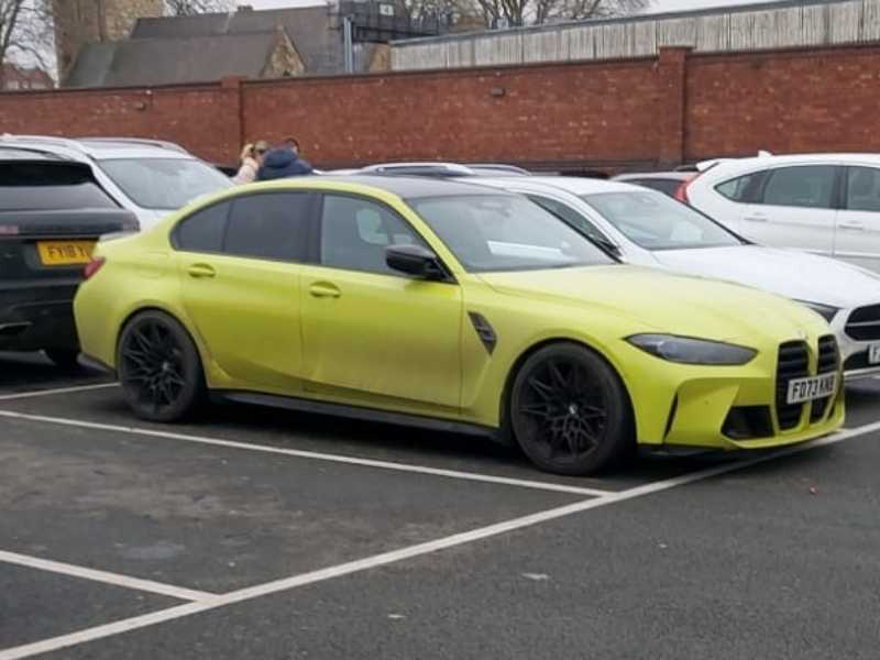 BMW M3 spotted in Lincoln