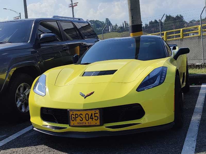 Chevrolet Corvette spotted in Cali