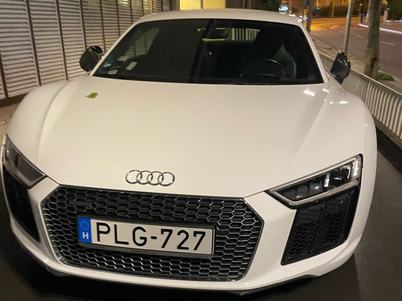 Audi R8 (2020) spotted in Helechosa, Spain