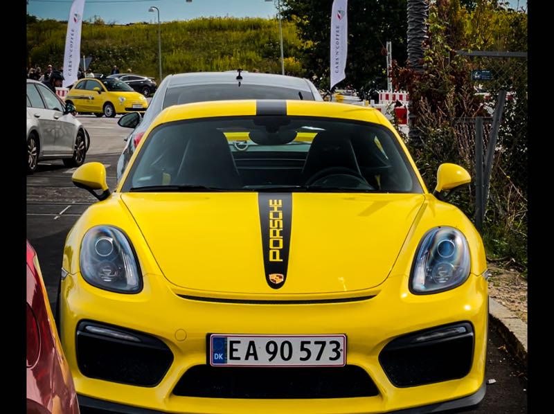Porsche Cayman spotted in Vejle