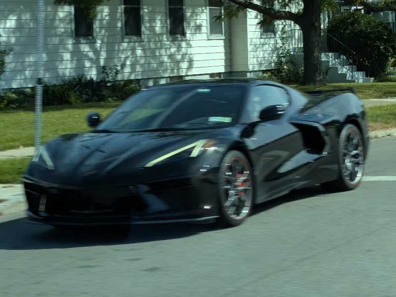 Chevrolet Corvette Z06 (2023) spotted in New York City, United States