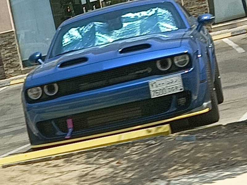 Dodge Challenger spotted in Yanbu
