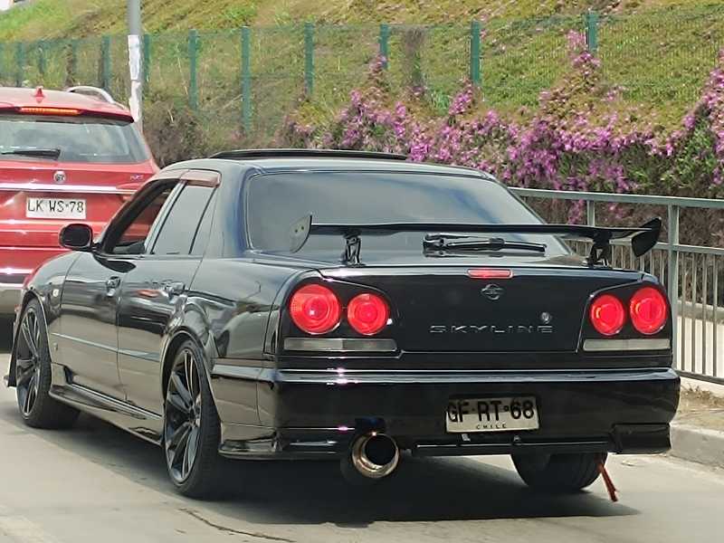 Nissan Skyline GT-R spotted in Santiago