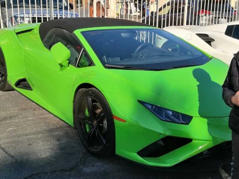 Lamborghini Huracán (2021) spotted in Las Vegas, United States