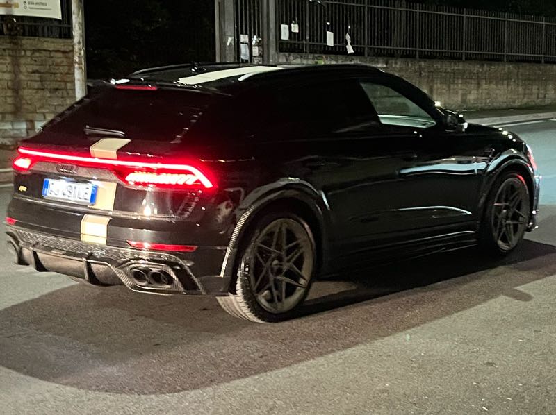 Audi RS Q8 (2021) spotted in Rome, Italy