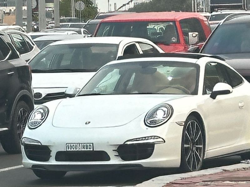 Porsche 911 spotted in Jeddah