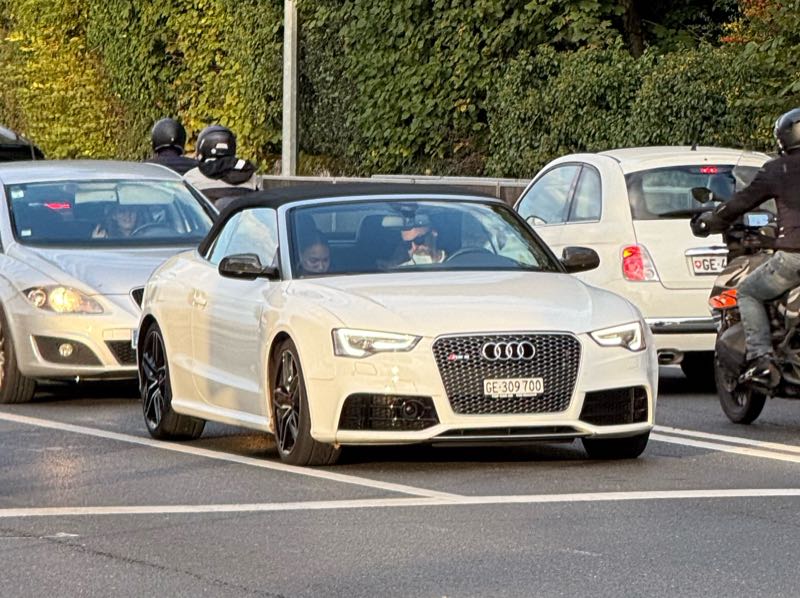 Audi RS5 spotted in Annemasse