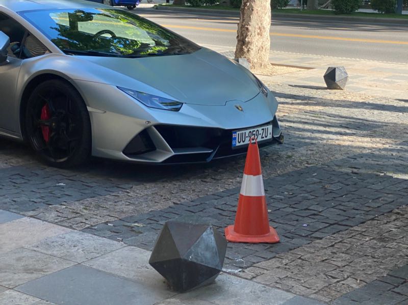 Lamborghini Huracán spotted in Tsalka