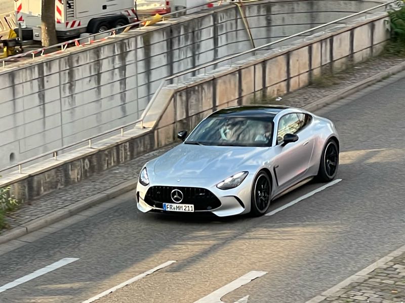 Mercedes-Benz AMG GT spotted in Freiburg