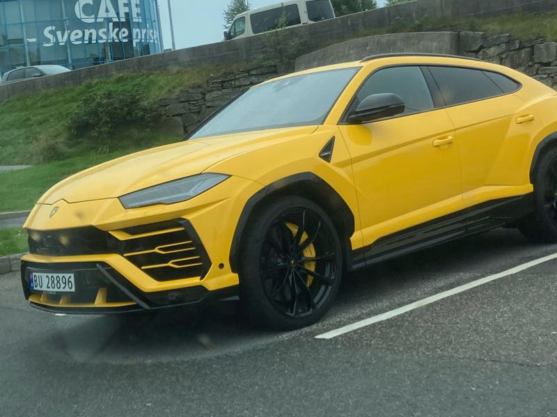 Lamborghini Urus spotted in Kristiansand