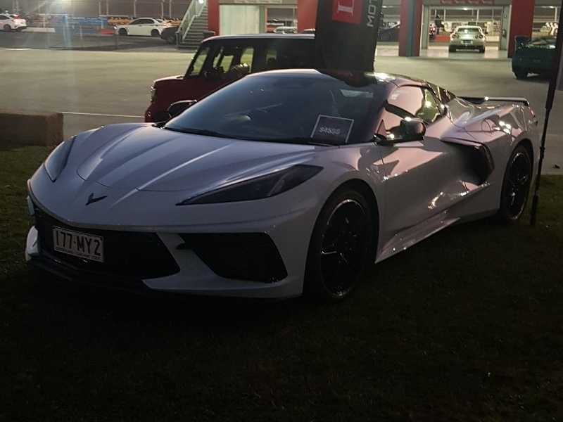 Chevrolet Corvette C8 (2020) spotted in Champions Way, Australia