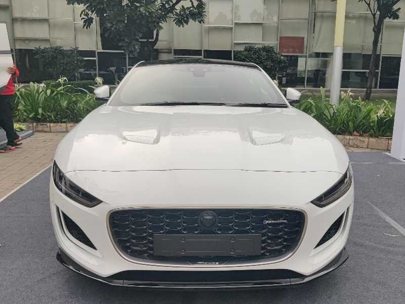 Jaguar F-Type (2023) spotted in Raipur, India
