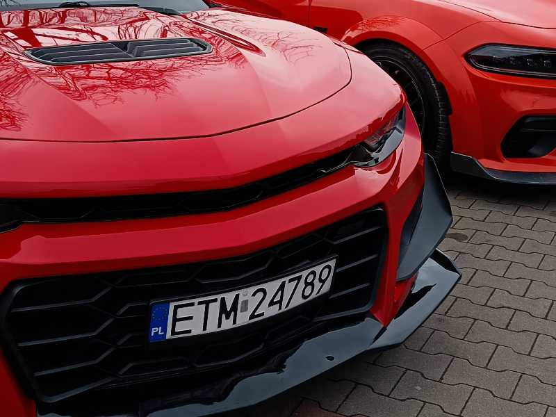 Chevrolet Camaro ZL1 spotted in Pabianice