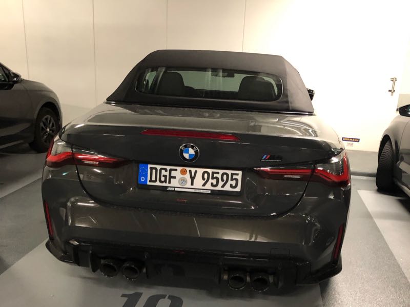 BMW M4 Convertible spotted in Reutlingen