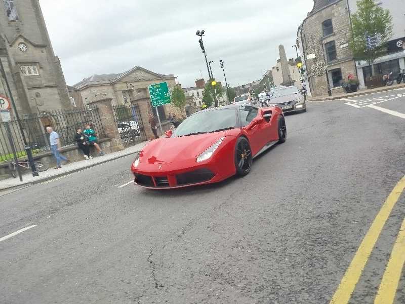 Ferrari 488 GTB (2026) spotted in County Monaghan, Ireland