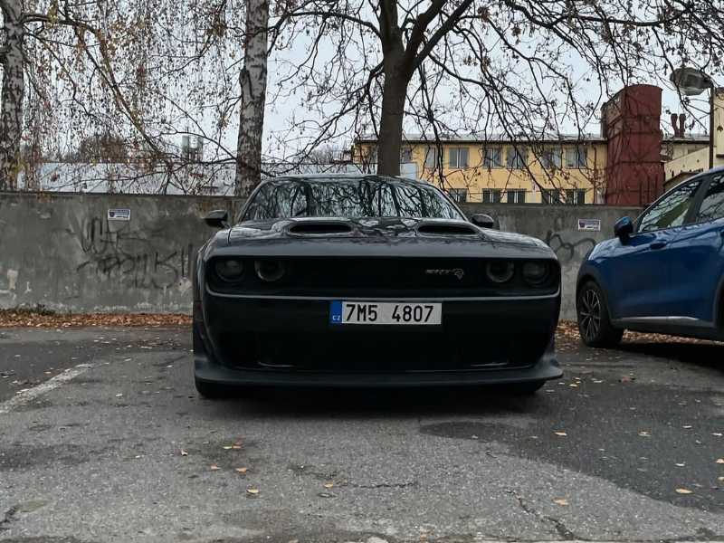 Dodge Challenger SRT spotted in Jihlava