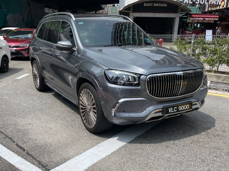 Maybach GLS 600 spotted in Kuala Lumpur