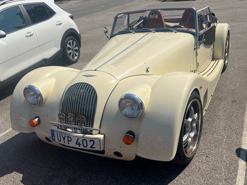 Morgan Plus 4 spotted in Otterbäcken