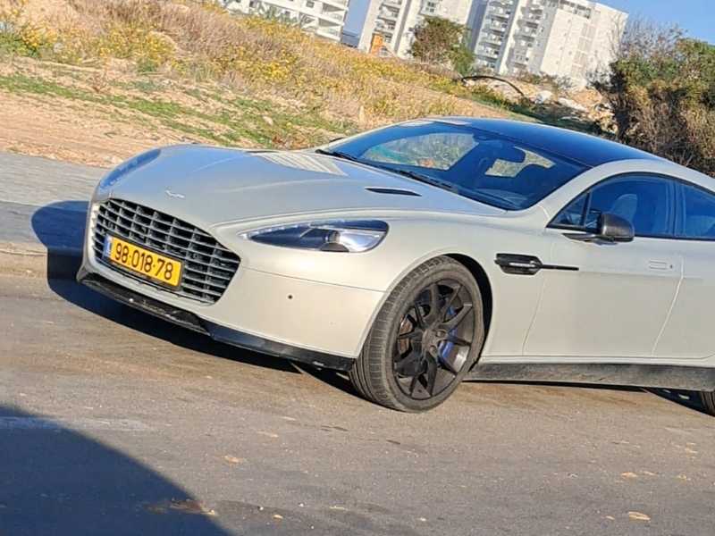 Aston Martin Rapide spotted in Midreshet Ben-Gurion