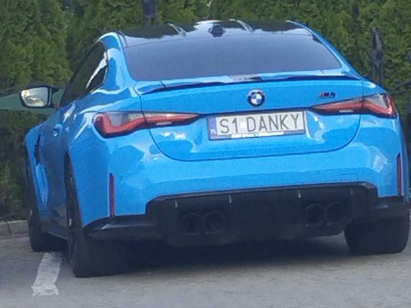 BMW M4 (2021) spotted in Koniaków, Poland