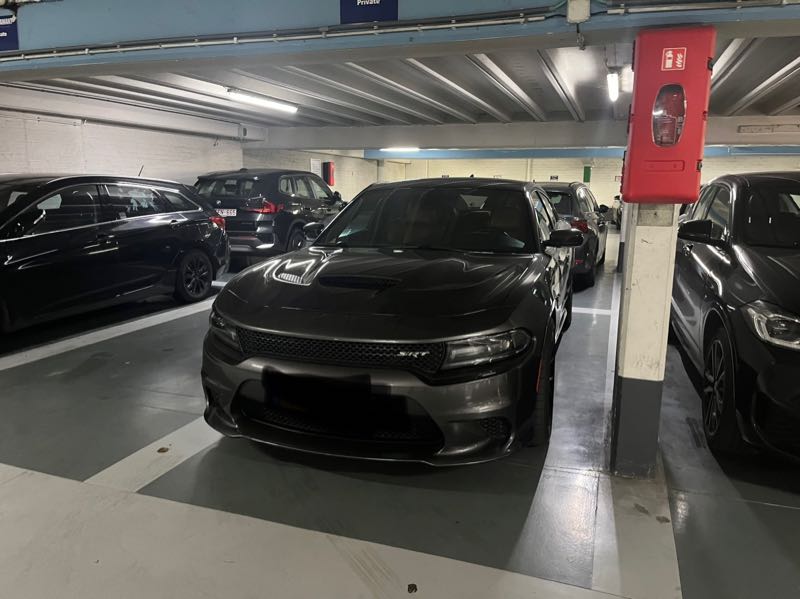Dodge Charger SRT spotted in Antwerp