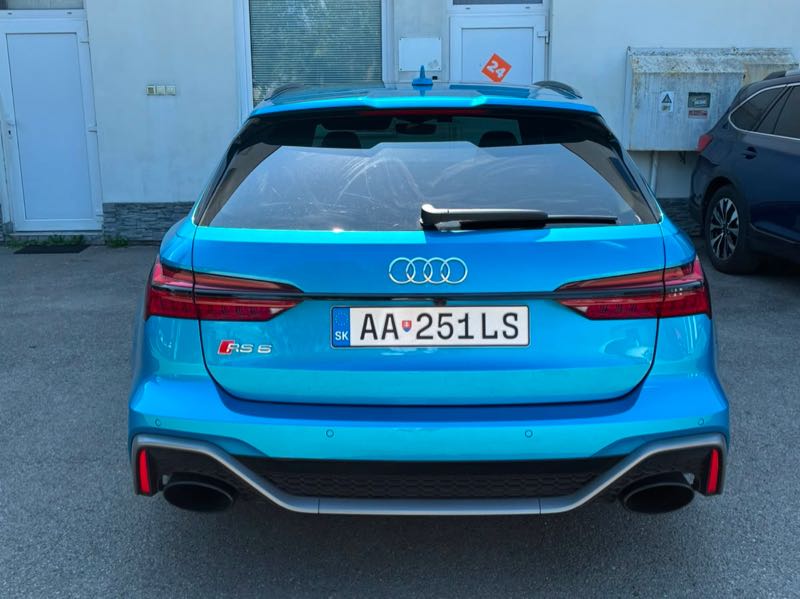 Audi RS6 spotted in Banská Bystrica