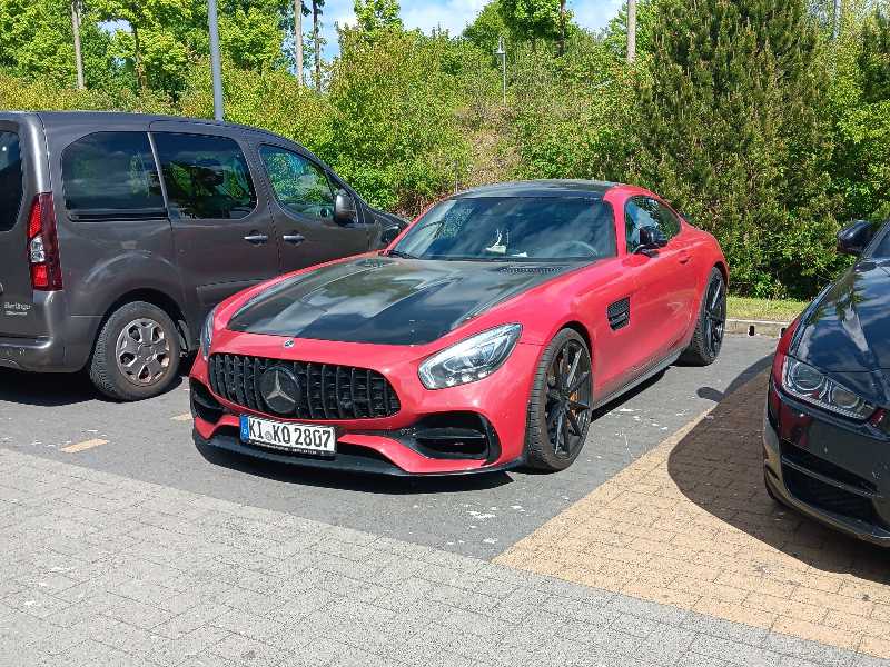 Mercedes-Benz AMG GT spotted in Rendsburg