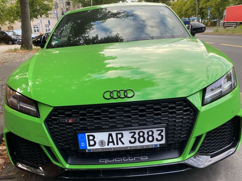 Audi RS 5 spotted in Berlin
