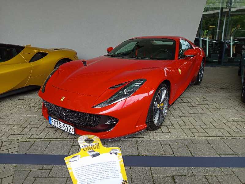 Ferrari 812 Superfast (2017) spotted in Debrecen, Hungary