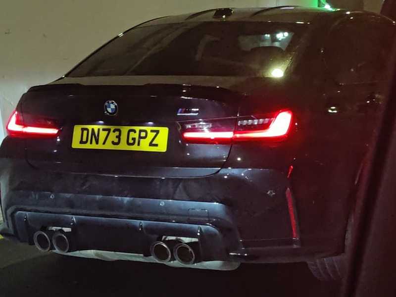 BMW M3 spotted in Sanremo