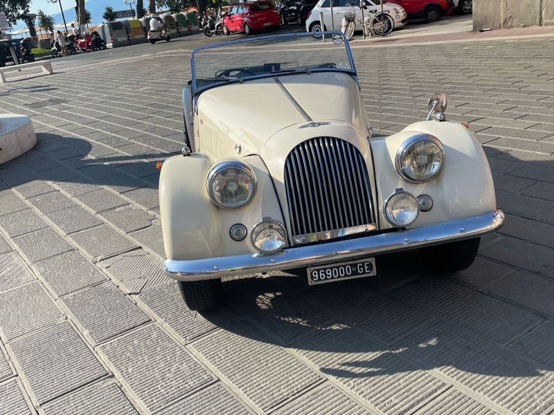 Morgan Plus Four spotted in Sestri Levante