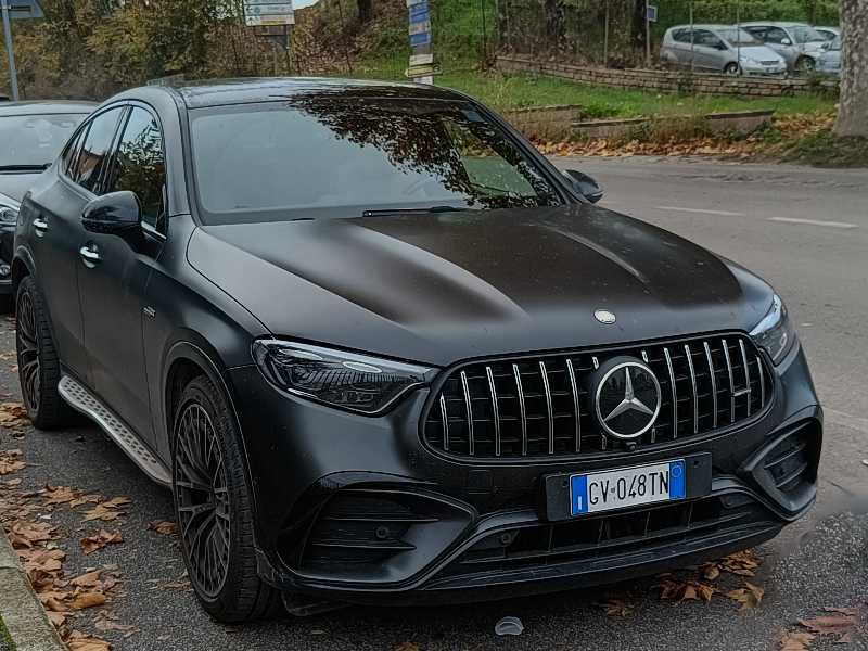 Mercedes-Benz GLC 63 AMG spotted in Civita Castellana