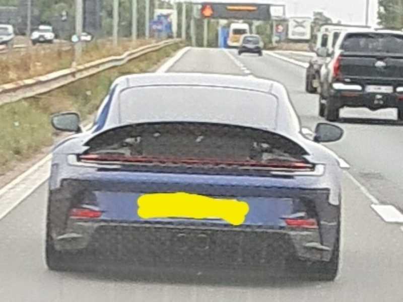 Porsche Taycan (2020) spotted in Minden Hills, Canada