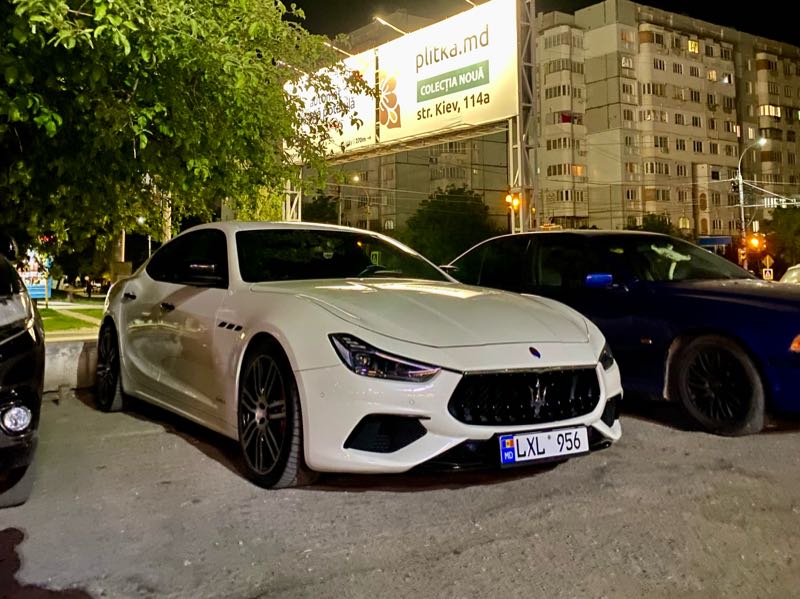 Maserati Ghibli spotted in Bălţi