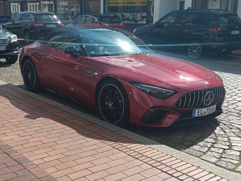 Mercedes-Benz AMG SL spotted in Rendsburg