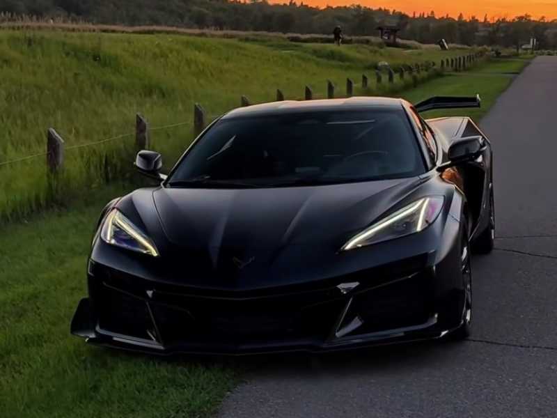 Chevrolet Corvette C8 Z06 spotted in Zugdidi