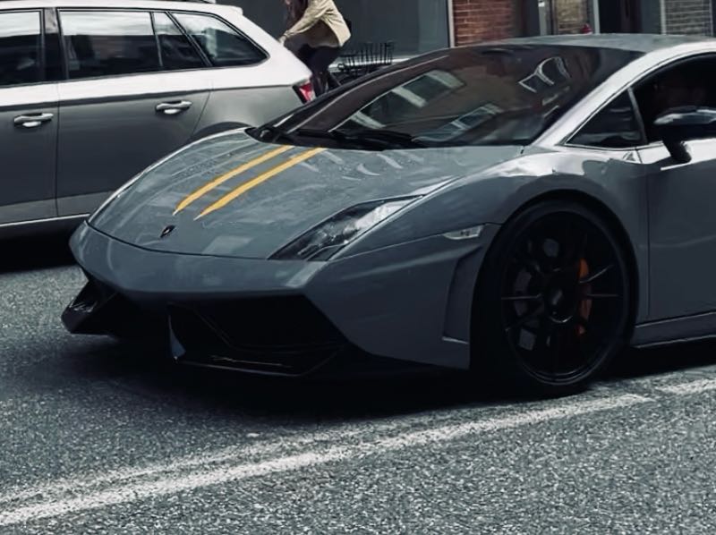 Lamborghini Gallardo spotted in Aalborg